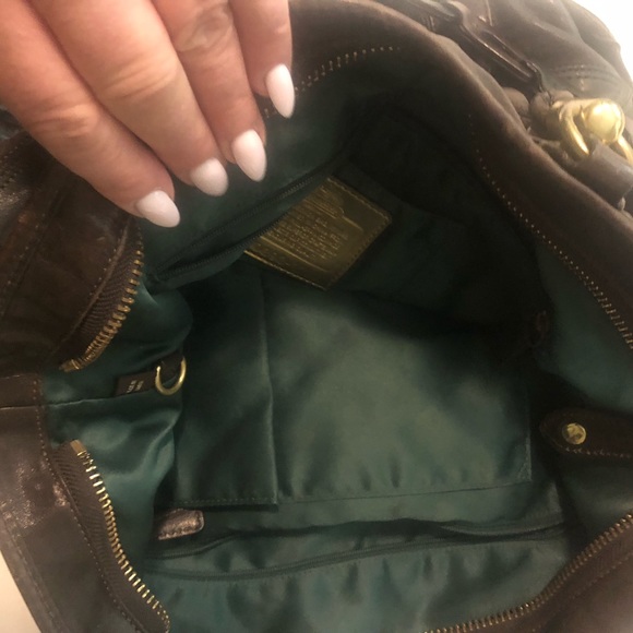 Limited Edition Coach leather bag. Used.  Authentic contact C’s. - Picture 6 of 6